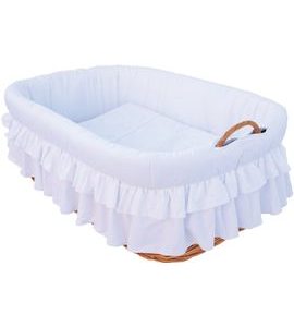 SCARLETT MOJŽÍŠŮV KOŠÍK PRO MIMINKO MARTIN - BÍLÁ - KOŠÍKY A KOLÉBKY - SPINKÁNÍ