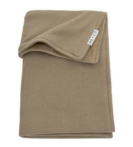 MEYCO DEKA KNIT BASIC SAMET - TAUPE - DĚTSKÉ DEKY PRO MIMINKA - SPINKÁNÍ