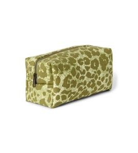 STUDIO NOOS COTTON POUCH KABELKA GREEN LEOPARD - KOSMETICKÉ TAŠKY - PŘEBALOVÁNÍ