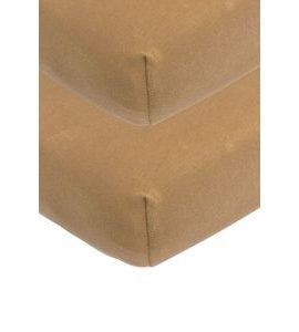 MEYCO ŽERZEJOVÉ PROSTĚRADLO 40X80/90 - TOFFEE - PROSTĚRADLA - SPINKÁNÍ