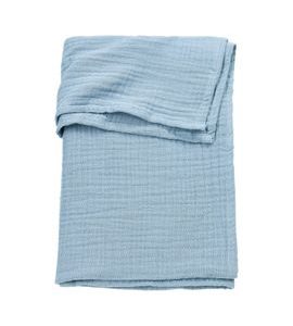 MEYCO MUŠELÍNOVÁ PŘIKRÝVKA 75X100 - JEANS BLUE - DĚTSKÉ DEKY PRO MIMINKA - SPINKÁNÍ