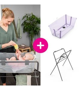 STOKKE® FLEXI BATH® SKLÁDACÍ VANIČKA + STOJAN NA VANIČKU - VANIČKY PLASTOVÉ - KOUPÁNÍ A ZDRAVÍ