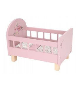 LITTLE DUTCH POSTÝLKA PRO PANENKY DŘEVĚNÁ S PEŘINKOU PINK - LITTLE DUTCH - PRO DĚTI