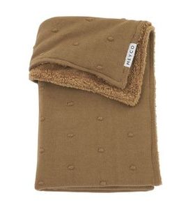 MEYCO DEKA MINI KNOTS FLEECE - TOFFEE - DĚTSKÉ DEKY PRO MIMINKA - SPINKÁNÍ