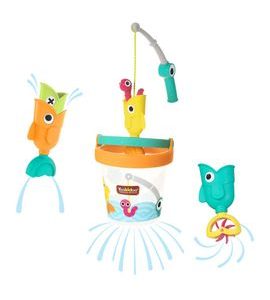 YOOKIDOO CHYTÁNÍ RYBIČEK - SADA S KBELÍKEM - HRAČKY DO VANY - PRO DĚTI