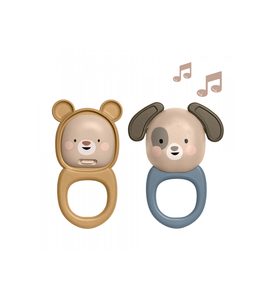 TAF TOYS CHRASTÍTKA SOUND DISCOVERY DUO BELL & CLAPPER - CHRASTÍTKA - PRO DĚTI