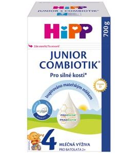 HIPP BATOLECÍ MLÉKO HIPP 4 JUNIOR COMBIOTIK 700G - EXPIRACE 20.11.2026 - KOJENECKÁ MLÉKA - KRMENÍ