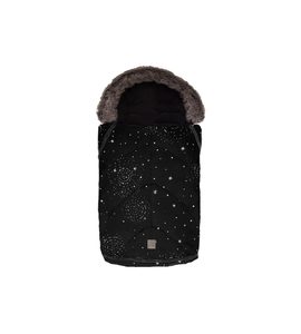 KIKKABOO FUSAK ZIMNÍ TRENDY GALAXY BLACK - FUSAKY DO KOČÁRKU - KOČÁRKY A PŘÍSLUŠENSTVÍ