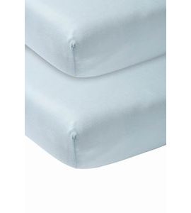 MEYCO ŽERZEJOVÉ PROSTĚRADLO 70X140/150 - LIGHT BLUE - PROSTĚRADLA - SPINKÁNÍ