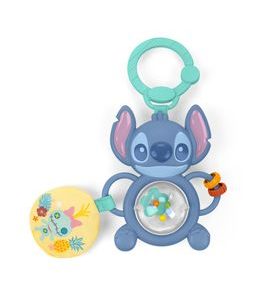 BRIGHT STARTS HRAČKA NA C KROUŽKU SENZORICKÁ STITCH TUMMY TUMBLE™ 0M+ - SENZORICKÉ HRAČKY - PRO DĚTI