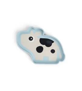 DONE BY DEER SILIKONOVÝ TALÍŘ STICK AND STAY DOTTI - MISKY, TALÍŘKY A PODLOŽKY - KRMENÍ