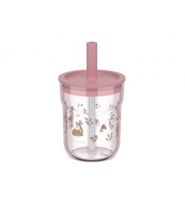 LITTLE DUTCH KELÍMEK S BRČKEM 250 ML FAIRY GARDEN - DĚTSKÉ HRNEČKY - KRMENÍ