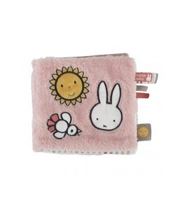 LITTLE DUTCH TEXTILNÍ KNÍŽKA S AKTIVITAMI KRÁLÍČEK MIFFY FLUFFY PINK - KNÍŽKY PRO NEJMENŠÍ - PRO DĚTI