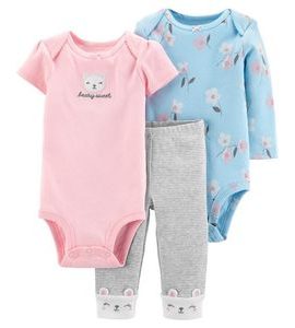 CARTER'S SET 3DÍLNÝ MEDVĚD - 24 M/VEL. 92 - BODY - PRO DĚTI