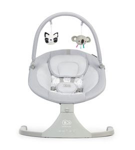 KINDERKRAFT LEHÁTKO 2V1 LULI GREY - LEHÁTKA A HOUPADLA - SPINKÁNÍ