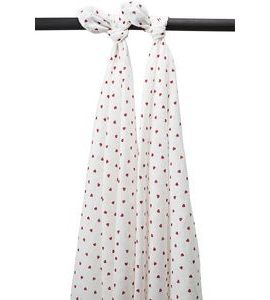 MEYCO PLENY 2-BALENÍ SWEET HEART - LÁTKOVÉ PLENY SKLÁDANÉ - PŘEBALOVÁNÍ