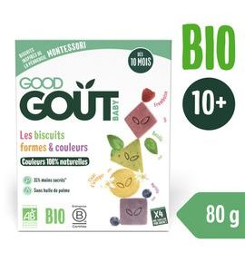 GOOD GOUT BIO SUŠENKY BARVY&TVARY 80G - EXPIRACE 11.10.2026 - TYČINKY/SUŠENKY - KRMENÍ