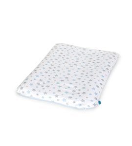 CEBA POTAH NA MĚKKOU PŘEBALOVACÍ PODLOŽKU (50X70) 2 KS GREY STARS+BLUE STARS - POTAHY NA PŘEBALOVACÍ PODLOŽKY - PŘEBALOVÁNÍ