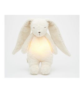 MOONIE USÍNÁČEK ZAJÍČEK 2.0 ORGANIC POLAR - USÍNÁČCI ŠUMÍCÍ / S TLUKOTEM - PRO DĚTI