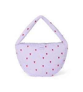 STUDIO NOOS PUFFY CROSS BODY BAG PURPLE HEARTS - ORGANIZÉRY A KOŠÍKY - KOČÁRKY A PŘÍSLUŠENSTVÍ