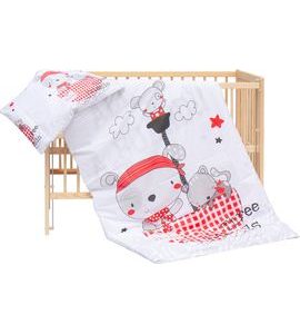 SCARLETT POVLEČENÍ DO POSTÝLKY 2-DÍLNÉ BANDY 135X100 CM - POVLEČENÍ DO POSTÝLKY - SPINKÁNÍ