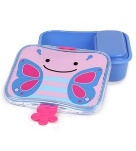 SKIP HOP ZOO KRABIČKA NA SVAČINU 700ML MOTÝLEK 3+ - KRABIČKY NA SVAČINU - KRMENÍ