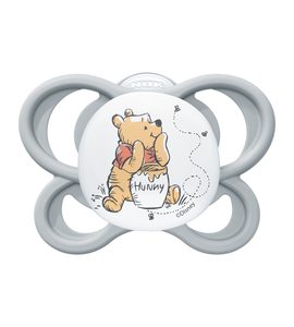 NUK PERFECT MATCH AIR DUDLÍK MEDVÍDEK PÚ GREY 0-6M 1KS V BOXU - ŠIDÍTKA A DOPLŇKY - KRMENÍ