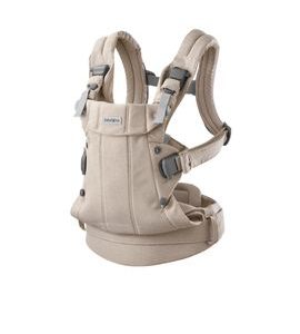 BABYBJORN BABYBJORN NOSÍTKO HARMONY WOVEN LIGHT BEIGE MÉLANGE - ERGONOMICKÁ NOSÍTKA - NOŠENÍ & SPORT