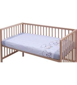 SCARLETT PROSTĚRADLO DO POSTÝLKY SCARLETT TORO 120X60CM ŠEDÉ - PROSTĚRADLA - SPINKÁNÍ