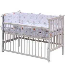 SCARLETT DĚTSKÁ POSTÝLKA S KOMPLETNÍ VÝBAVOU SCARLETT 120 X 60 CM - LABRA - DŘEVĚNÉ POSTÝLKY - SPINKÁNÍ