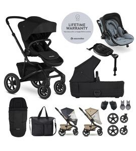 EASYWALKER SET XXL KOČÁREK JIMMEY AIR INDIGO BLUE + KIDDY EVOLUNA I-SIZE 2 - TROJKOMBINACE - KOČÁRKY A PŘÍSLUŠENSTVÍ