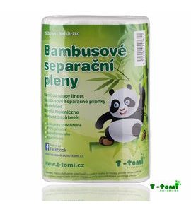 T-TOMI BAMBUSOVÉ SEPARAČNÍ PLENY - SEPARAČNÍ VLOŽKY - PŘEBALOVÁNÍ
