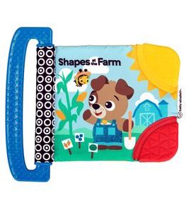 BABY EINSTEIN KNÍŽKA MĚKKÁ S KOUSÁTKY A TEXTURAMI SHAPES AT THE FARM™, 0M+ - KNÍŽKY PRO NEJMENŠÍ - PRO DĚTI