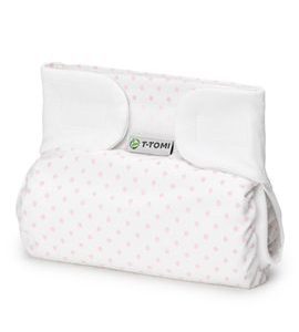 T-TOMI ORTOPEDICKÉ ABDUKČNÍ KALHOTKY PLUS - SUCHÝ ZIP PINK DOTS (5-9KG) - PLENKOVÉ KALHOTKY - PŘEBALOVÁNÍ