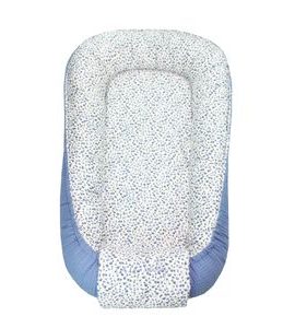 ENIE BABY HNÍZDEČKO LITTLE BLUE FLOWERS / - HNÍZDEČKA - SPINKÁNÍ