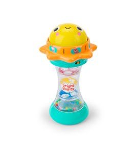 BRIGHT STARTS HRAČKA HUDEBNÍ CHRASTÍTKO SLUNÍČKO JUST FOR SUN™ 6M+ - CHRASTÍTKA - PRO DĚTI