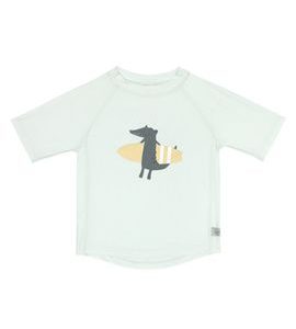 LÄSSIG SPLASH SHORT SLEEVE RASHGUARD CROCODILE SEA FOAM 19-24 MO. - TRIČKA KRÁTKÝ / DLOUHÝ RUKÁV - PRO DĚTI