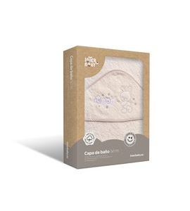 INTERBABY OSUŠKA FROTÉ KRÁLÍČEK BEBE - KRÉMOVÁ - OSUŠKY A DĚTSKÉ ŽUPANY - KOUPÁNÍ A ZDRAVÍ