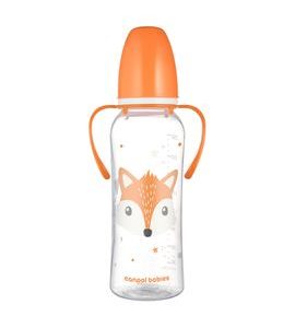 CANPOL BABIES LAHEV ÚZKOHRDLÁ S ÚCHYTY CUTE ANIMALS 250ML LIŠKA - KOJENECKÉ LAHVE - KRMENÍ