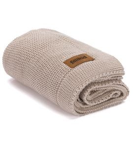 FILLIKID PLETENÁ DĚTSKÁ DEKA KNIT TAUPE - DĚTSKÉ DEKY PRO MIMINKA - SPINKÁNÍ