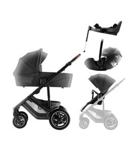 BRITAX-RÖMER SET KOČÁREK SMILE 5Z + HLUBOKÁ KORBA + AUTOSEDAČKA BABY-SAFE PRO + VARIO BASE 5Z STYLE - KOMBINACE S PŘÍSLUŠENSTVÍM - KOČÁRKY A PŘÍSLUŠENSTVÍ