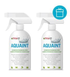 AQUAINT 100% EKOLOGICKÁ ČISTICÍ VODA 500ML 1+1 ZDARMA - DEZINFEKCE - KOUPÁNÍ A ZDRAVÍ