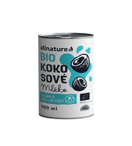 ALLNATURE KOKOSOVÉ MLÉKO BIO 400 ML - VAŘENÍ A PEČENÍ - PRO MAMINKY