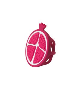 INFANTINO KOUSÁTKO SILIKONOVÉ GRANÁTOVÉ JABLKO - KOUSÁTKA - PRO DĚTI