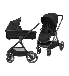 MAXI-COSI OXFORD KOČÁREK + KORBIČKA ORIA ESSENTIAL BLACK - DVOJKOMBINACE - KOČÁRKY A PŘÍSLUŠENSTVÍ