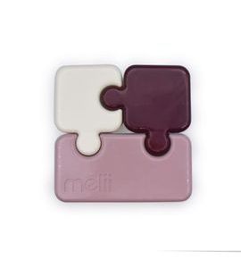 MELII SVAČINOVÝ BOX PUZZLE 850 ML - LUXE RŮŽOVÝ - KRABIČKY NA SVAČINU - KRMENÍ