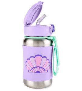 SKIP HOP SPARK STYLE LÁHEV S BRČKEM NA VODU NEREZ 12M+ - SPORTOVNÍ LAHVE - KRMENÍ