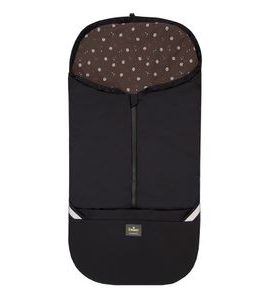 EMITEX FUSAK 2V1 COCOON SOFTSHELL BROWN HEART - FUSAKY DO KOČÁRKU - KOČÁRKY A PŘÍSLUŠENSTVÍ