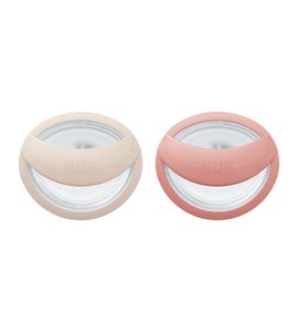NUK PERFECT MATCH DUDLÍK 0-6M BEIGE/RED 2KS V BOXU - ŠIDÍTKA A DOPLŇKY - KRMENÍ