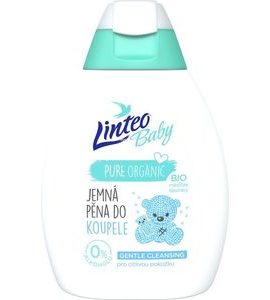 LINTEO BABY DĚTSKÁ PĚNA DO KOUPELE S BIO MĚSÍČKEM LÉKAŘSKÝM 250ML - ŠAMPONY A KOSMETIKA - KOUPÁNÍ A ZDRAVÍ